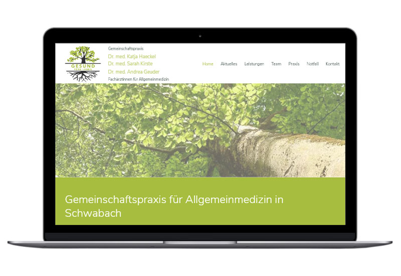 Screenshot Website Blog der GEWOBAU-Azubis